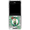 NBA Boston Celtics Digi Camo Galaxy Z Flip6 Clear Case